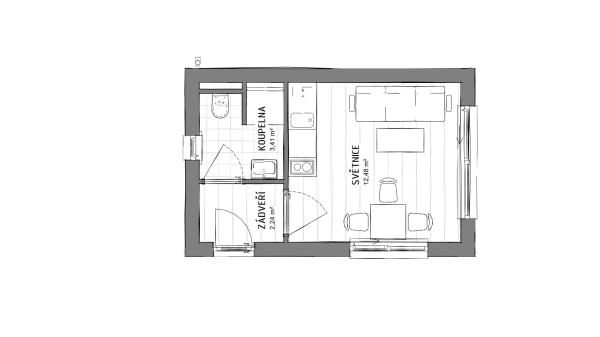 Konstrukce s rovnou střechou