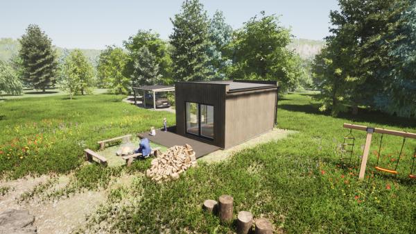 Konstrukce s rovnou střechou