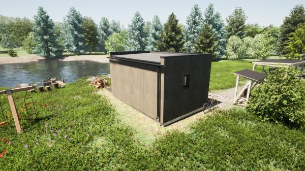 Konstrukce s rovnou střechou