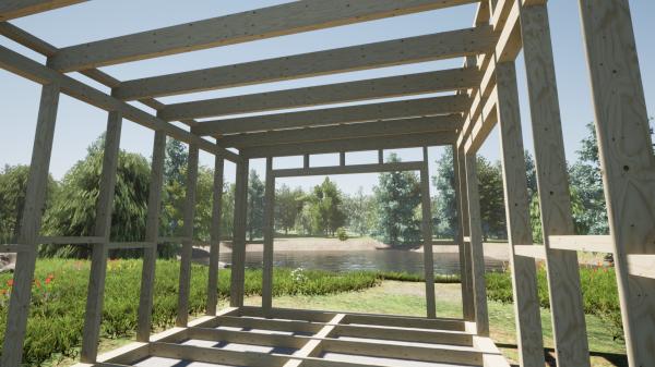 Konstrukce s rovnou střechou